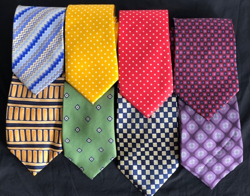 Men tie 100 silk piere - tie, 100%