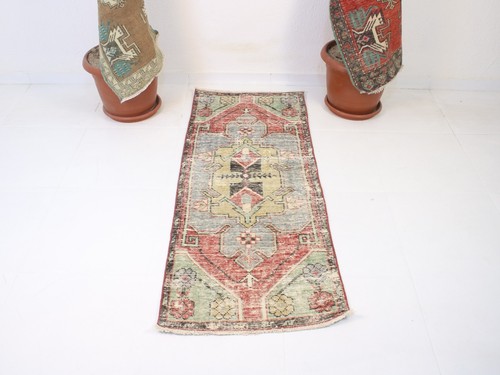 Vintage turkish accent - vintage, rug