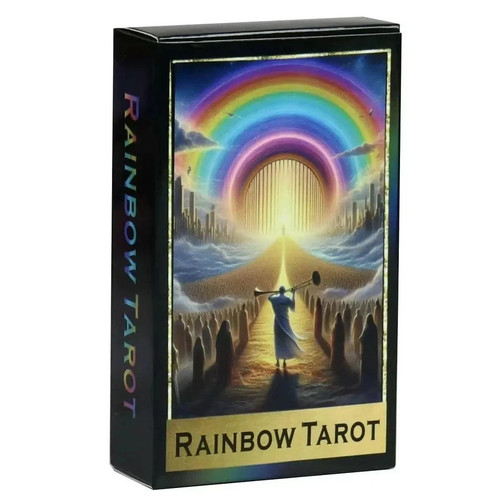Rainbow tarot cards card - rainbow,
