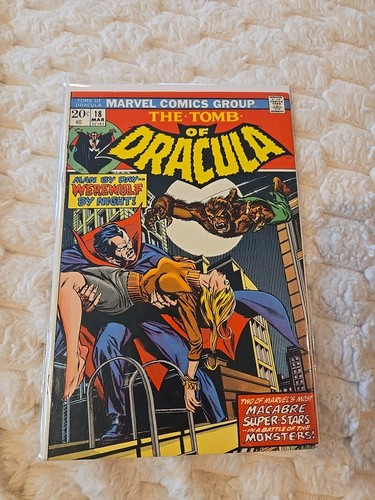 1974 tomb dracula comic 18 - 1974, of