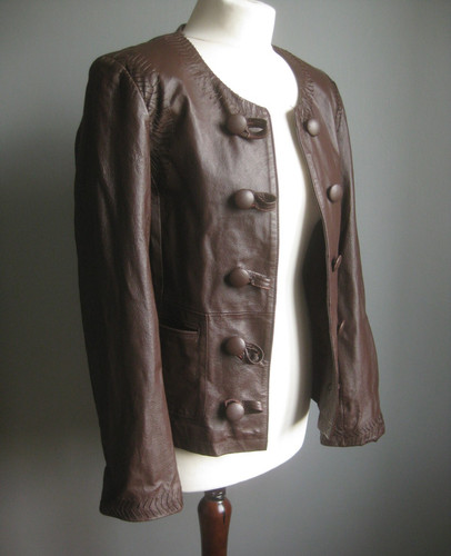 Military leather jacket 10 - military,