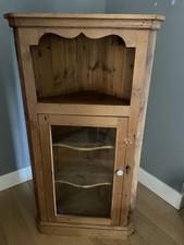 Antique Pine Corner Unit