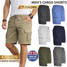 Mens Cargo Shorts Combat Multi