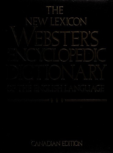 New lexicon webster - new,