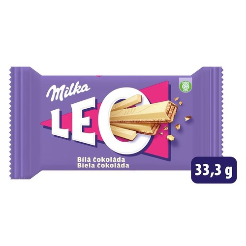 Milka leo white chocolate - milka,