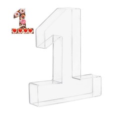 10" Acrylic Number Box 1