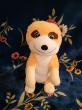 Beige Meerkat Soft Cuddly Toy Plush by Keycraft