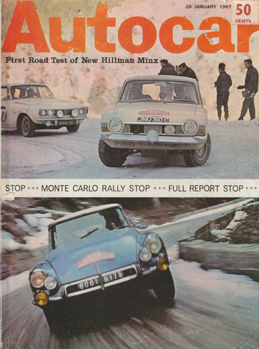 Autocar magazine jan 1967 - magazine, 26