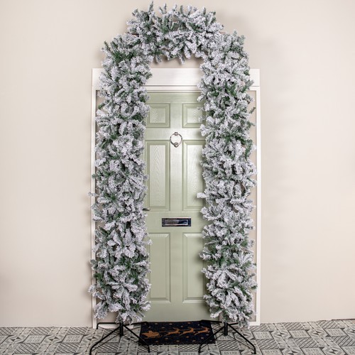 8ft slimline single door - single, snow