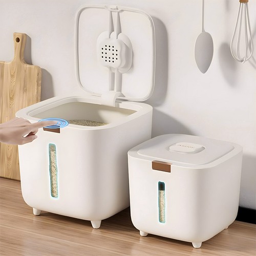 Rice flour storage container - rice,