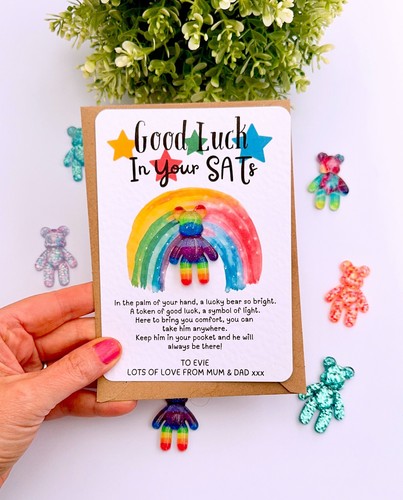 Sats good luck personalised - sats,