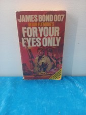 James Bond Book  By Ian Fleming - For Your Eyes Only 1981