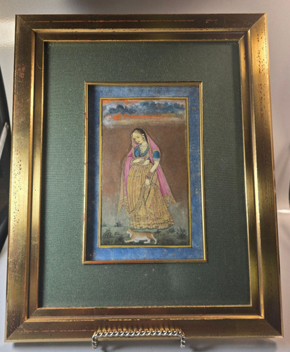 Antique indian miniature - indian,