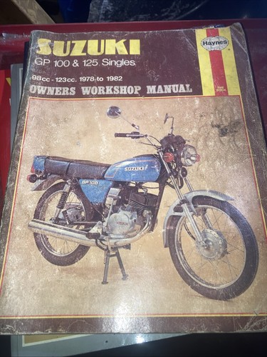 Suzuki gp100 gp125 haynes - suzuki,