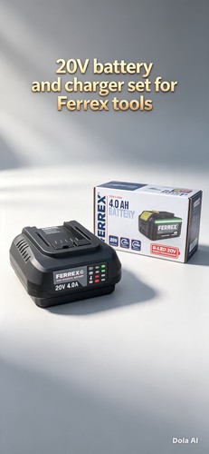 Ferrex 20v battery - 20v, 4.0
