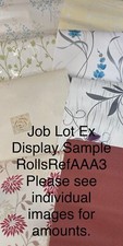 JOB LOT EX DISPLAY SAMPLE ROLLS WALLPAPER REF AAA3