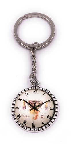 Watch circle keychain - circle,