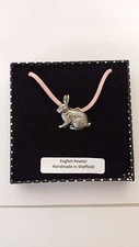 A17 Rabbit Motif Pewter