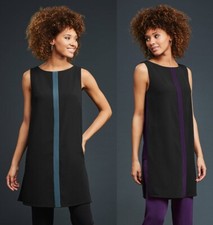 SIMON JERSEY BLACK LONG LINE