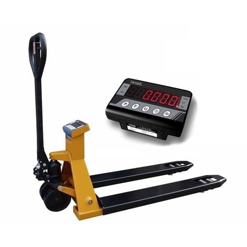 Pallet truck weighing - pallet,