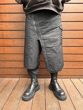 Y3 Men’s Trouser Pant Size M Black Elasticated Waist Zip Pockets