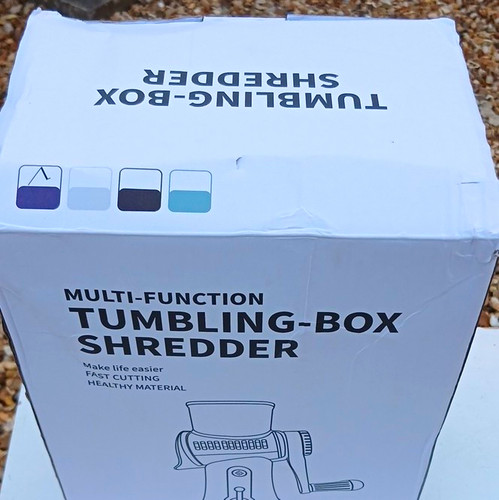 Tumbling box shredder manual - tumbling-box,
