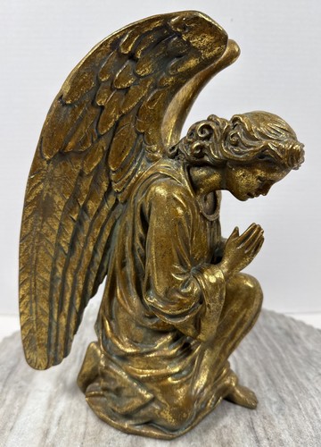 Silent prayer angel - prayer, statue