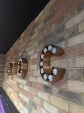 Brass Lettering For Signal Or