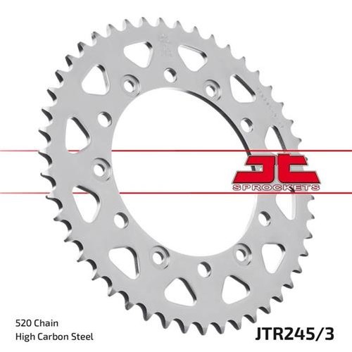 520 pitch 45t steel - 520, rear