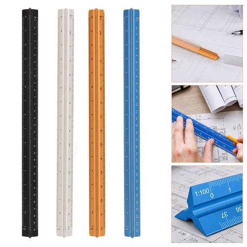 Triangular scale ruler - triangular,