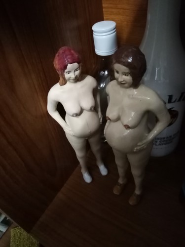 Pair nude pregnant - of,