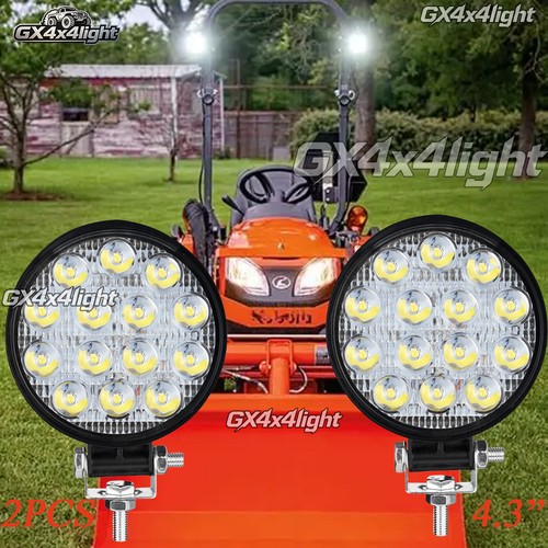 Round led work light fit - 4.3",