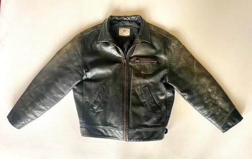 Levi men leather biker - levi’s,