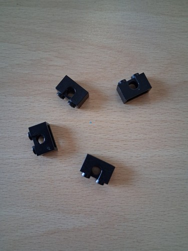 Lego 3700b 1x2 technic - technic, brick