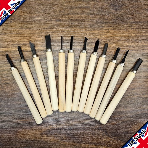 12x wood carving tool set - tool, hand