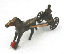 VINTAGE SULKY RACING HORSE