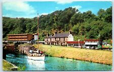 Postcard Cairnbaan Hotel Crinan Canal Scotland