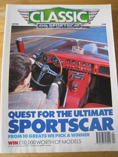 Classic sportscar apr 1991 - apr,