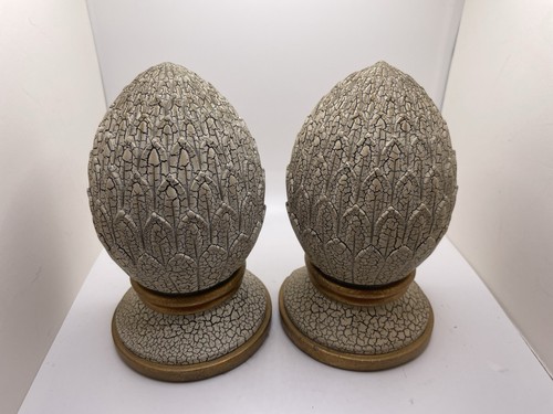 Vintage bookends artichoke - vintage,