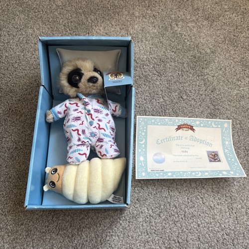 Baby oleg meerkat plush - oleg,