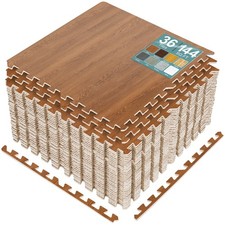 Sorbus 24" Wood Grain Floor