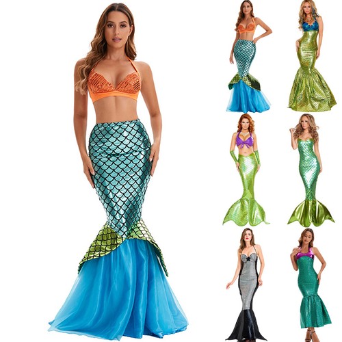 Womens long mermaid - long,