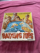 Ideal Vintage Battling Tops Board Game 1968
