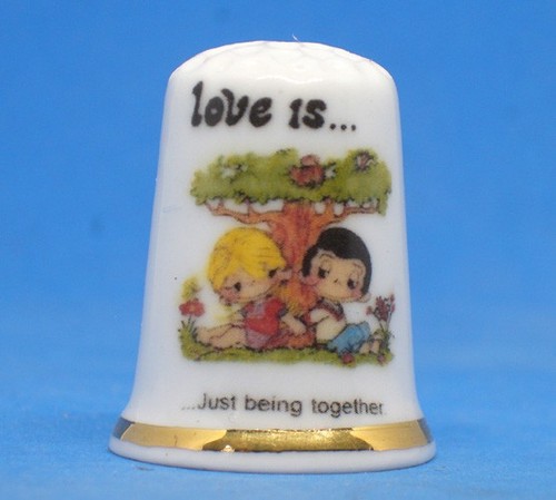 Birchcroft china thimble - birchcroft, --