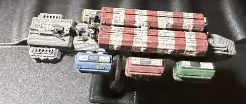 Five civilian cargo ships - five,