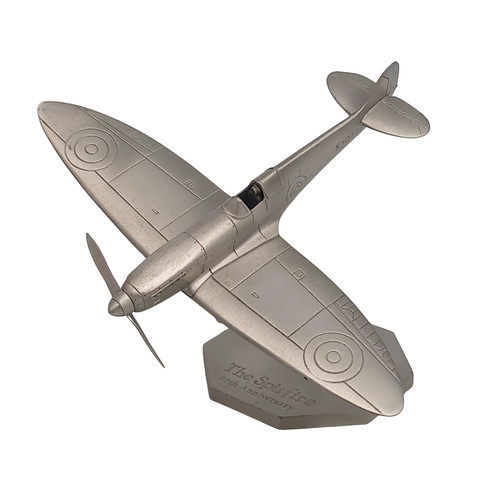 Franklin mint pewter - pewter, spitfire