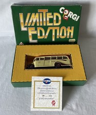 Vintage 1990 Ltd Edn CORGI West Yorkshire Bedford OB COACH BUS Box Set D949/26