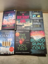 6 X Mixed Crime Thriller