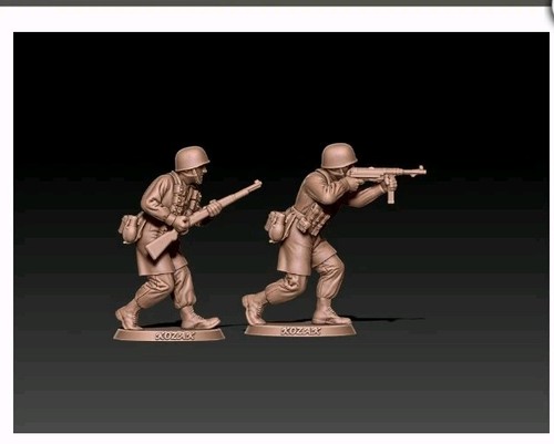 Ww2 german paratroopers - 1:72,