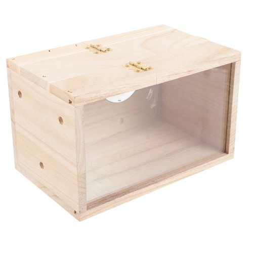 Wood parakeet nest bird - wood,